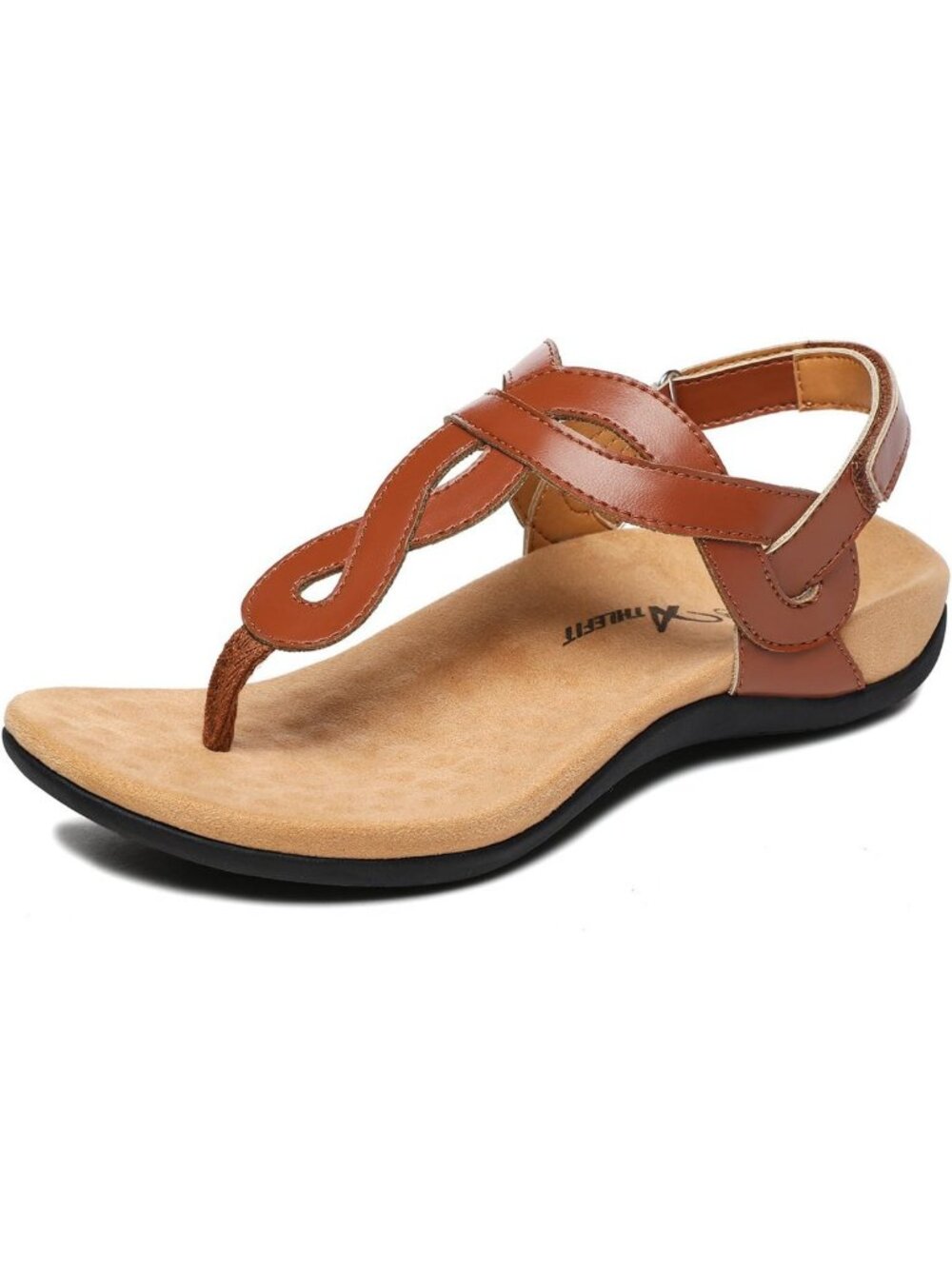 Comfortable Women's Orthopedic Flat Sandals with Arch Support for All-Day Wear